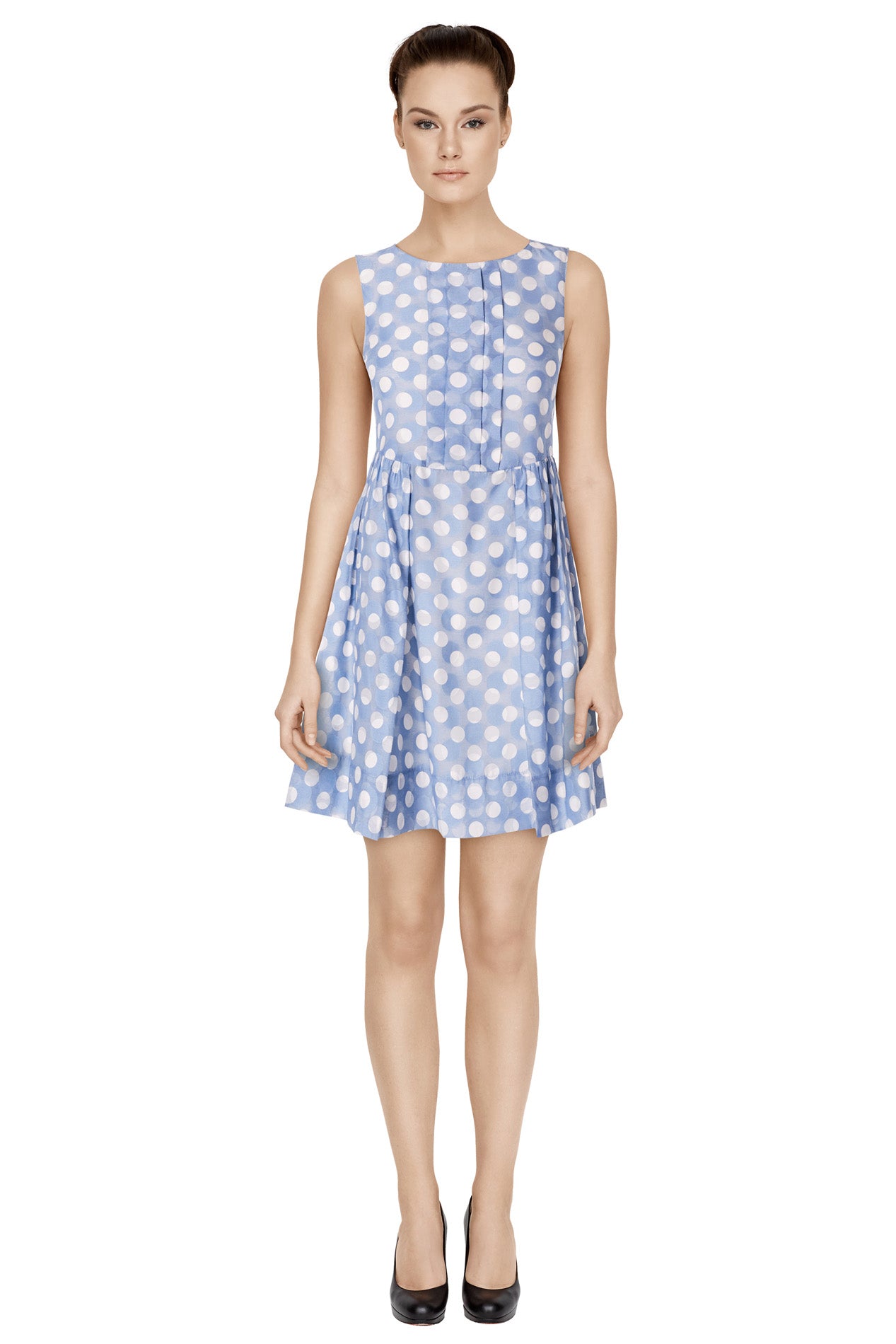 Polka Dot Designer Sleeveless Dress | Karen Walker | theFinds Polka Dot Designer Sleeveless Dress | Karen Walker | theFinds